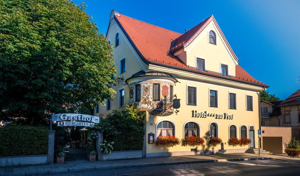 Hotel Gasthof Zur Post Unterfoehring Bagian luar foto